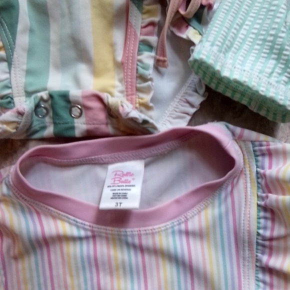 RUFFLE BUTTS SWIMWEAR 3 & 5 - Picture 9 of 10